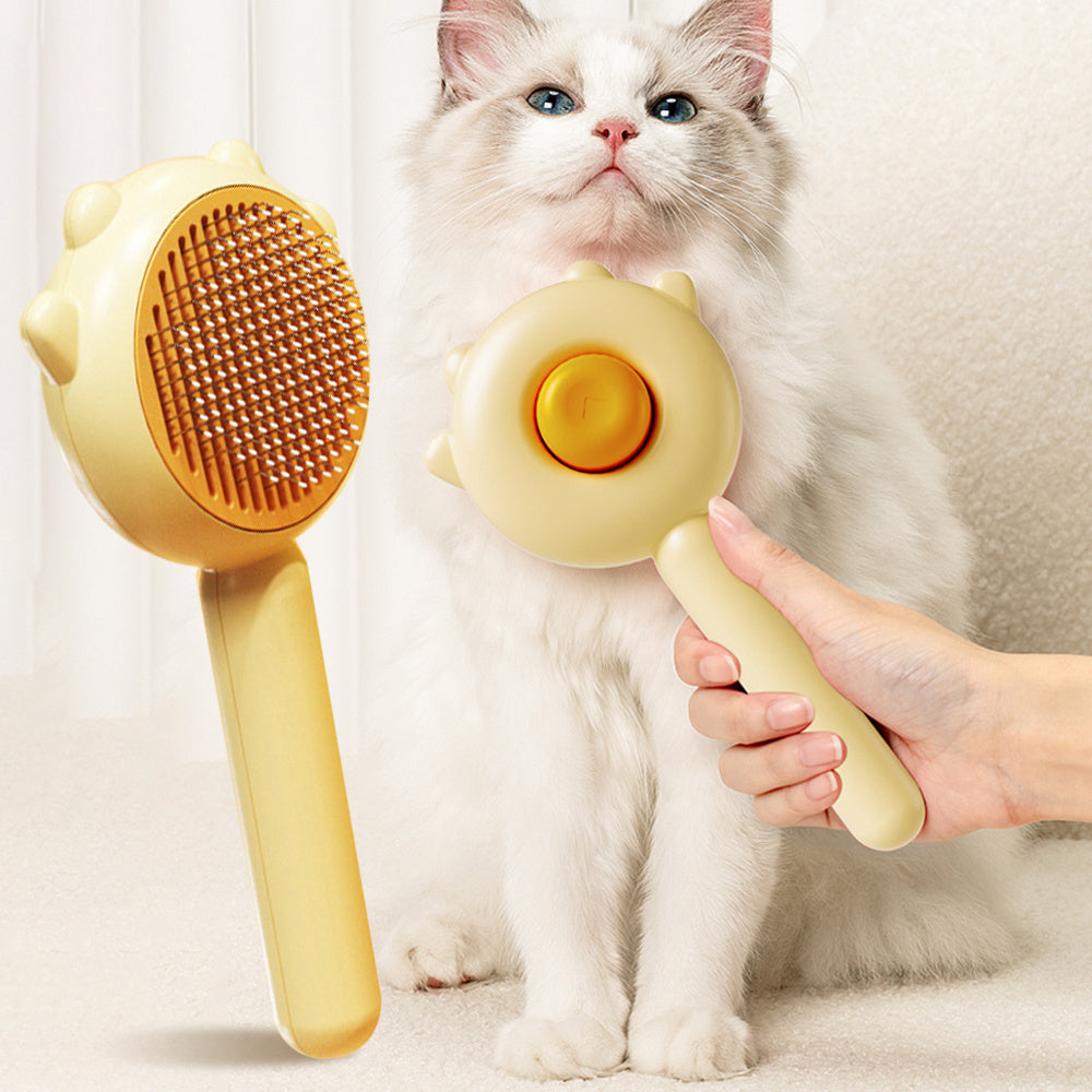 Cat Comb Massage Pet Magic Combs Hair Removal Cat And Dog Brush!