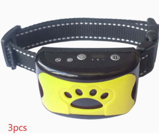 Dog Training Collar Waterproof Electric Pet Remote Control Rechargeable With Shock Vibration Sound