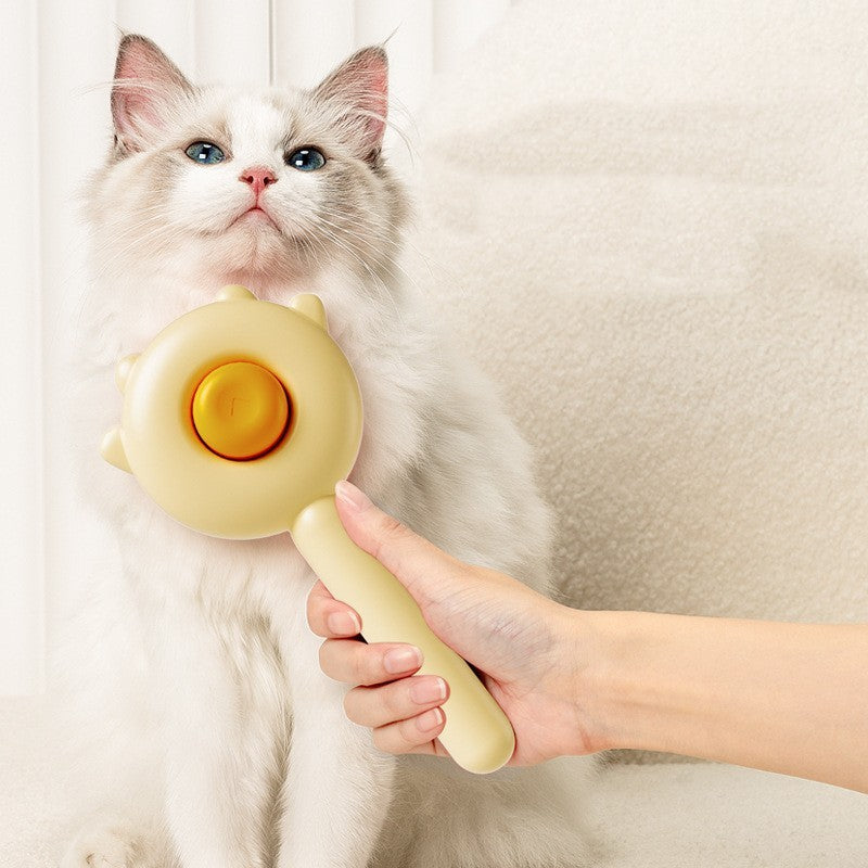 Cat Comb Massage Pet Magic Combs Hair Removal Cat And Dog Brush!