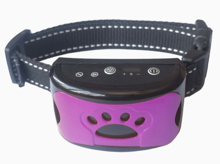 Dog Training Collar Waterproof Electric Pet Remote Control Rechargeable With Shock Vibration Sound