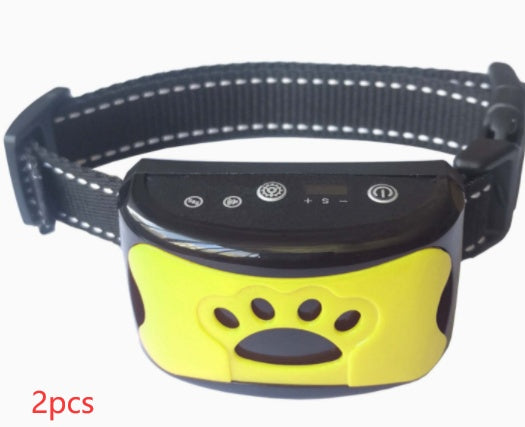 Dog Training Collar Waterproof Electric Pet Remote Control Rechargeable With Shock Vibration Sound