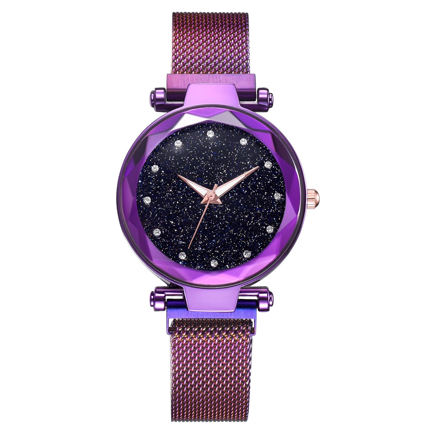 Luxury Women Watches Bracelet Set Fashion Elegant Magnet Buckle Ladies Starry