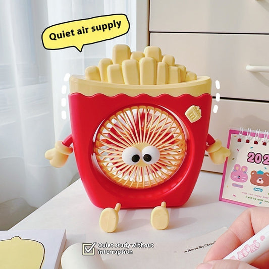 Creative Summer For Workers Hamburger Small Fan Birthday Gift