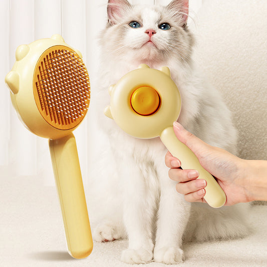 Cat Comb Massage Pet Magic Combs Hair Removal Cat And Dog Brush!