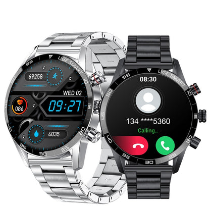 Smart Blood Pressure Heart Rate Bluetooth Multifunctional Men Business Watch
